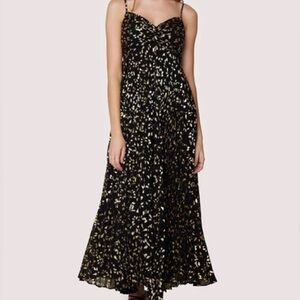 Lost Wander All That Glitters Sweetheart Neck Sleeveless A-Line Maxi Dress